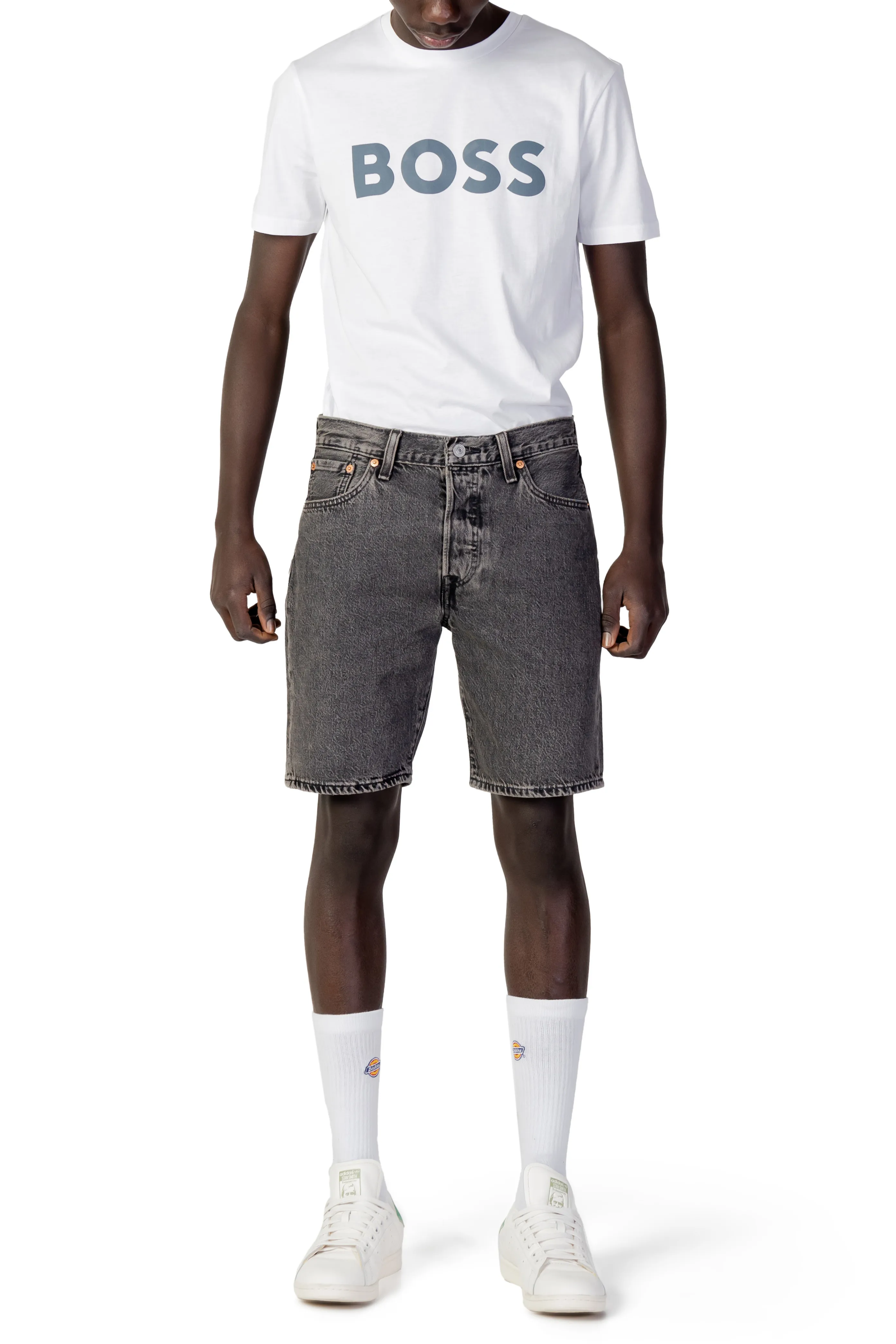 Herren Bermudas Schwarz 359960