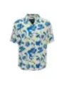 Blumiges Kurzarmhemd von Only & Sons