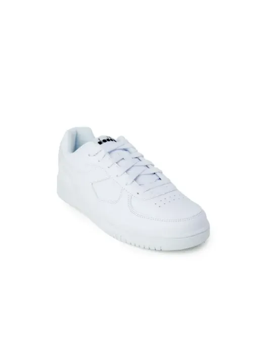 Weißer Diadora 454876 Sneaker Detailaufnahme