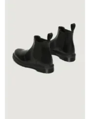 Schwarze Dr. Martens Chelsea Stiefel