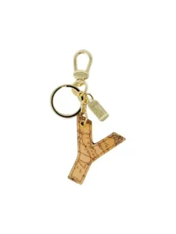 Goldener Alviero Martini Schlüsselanhänger V-Form