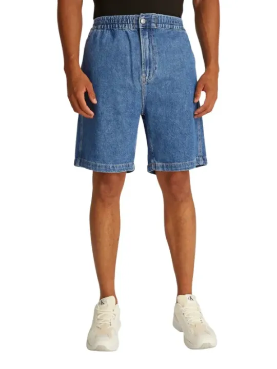 Leichte blaue Calvin Klein Jeans-Shorts
