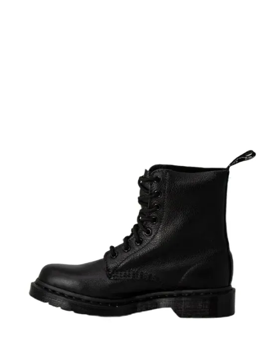 Robuste schwarze Dr. Martens Stiefel