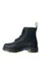 Schwarze Dr. Martens Lederstiefel