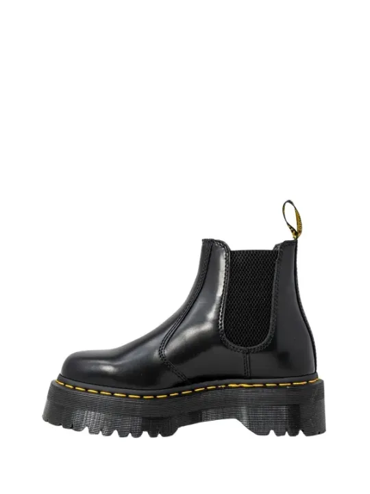 Schwarze Dr. Martens Chelsea Stiefel