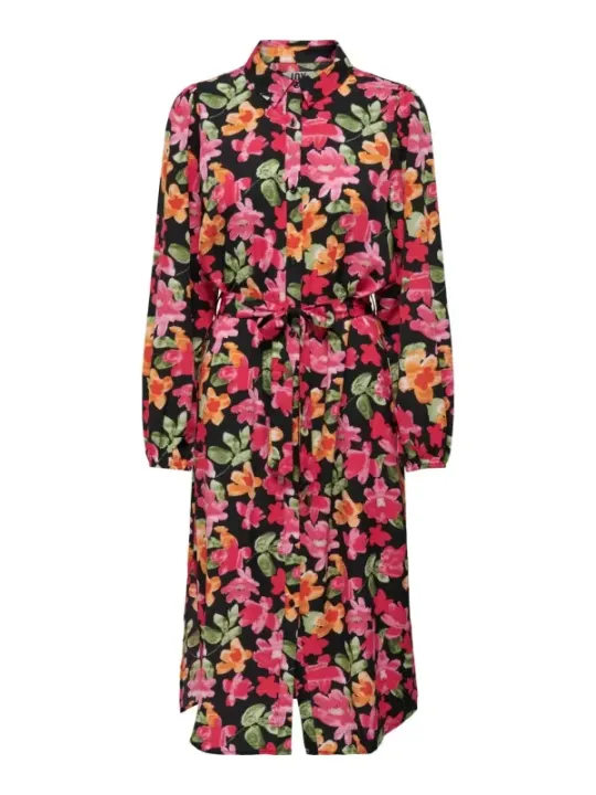 Blumiges Jacqueline De Yong Kleid
