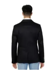 Schwarzes und weißes Herren Sakko