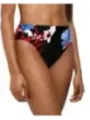 Blumige Desigual High-Waist-Bikinihose