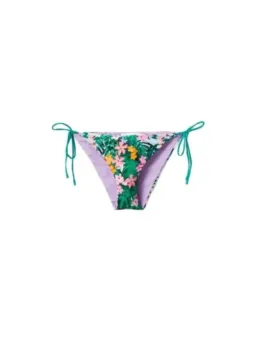 Desigual lila geblümter Badeanzug