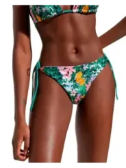 Blumiger Bikini, Taillenbund, Strandmode Desigual