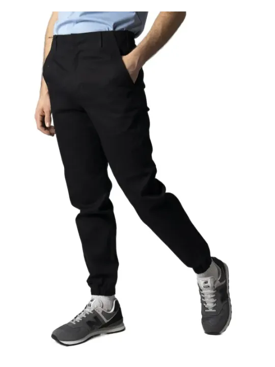 Schwarze Dickies Arbeitshose mit Streifen