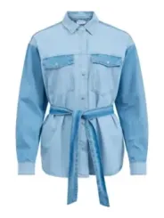Helles blaues Vila Denim Hemd