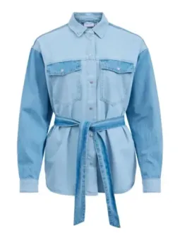 Helles blaues Vila Denim Hemd