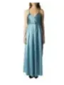 Satin V-Ausschnitt Abendkleid Hanny Deep