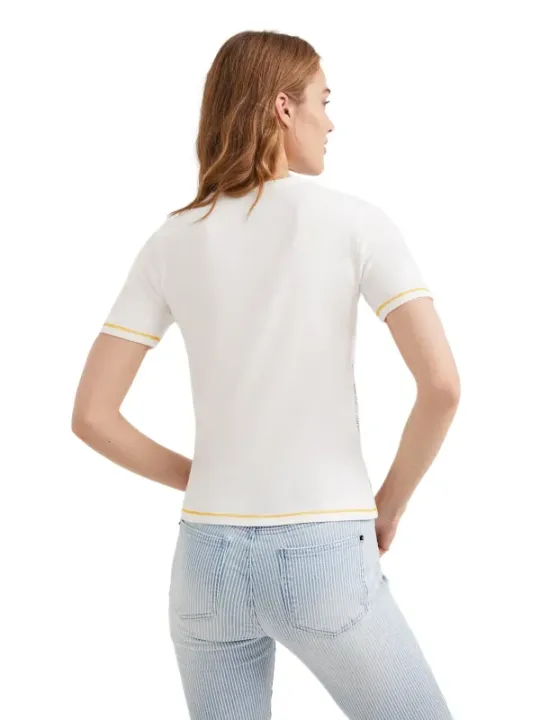Blumiges Desigual Sommer Kurzarmshirt
