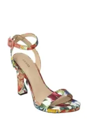 Blumige Guess Sandalen mit Absatz