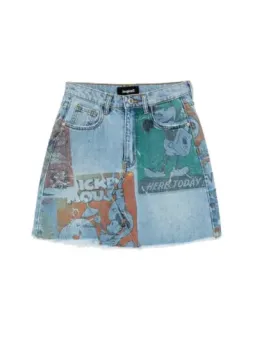 Desigual Disney Mickey Jeansrock