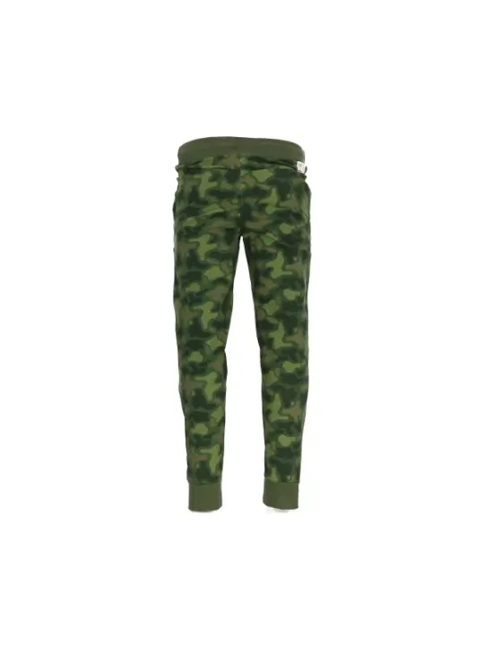 Grüne Camouflage Hose elastisch bequem