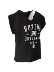 Leone 1947 schwarzes Boxen T-Shirt