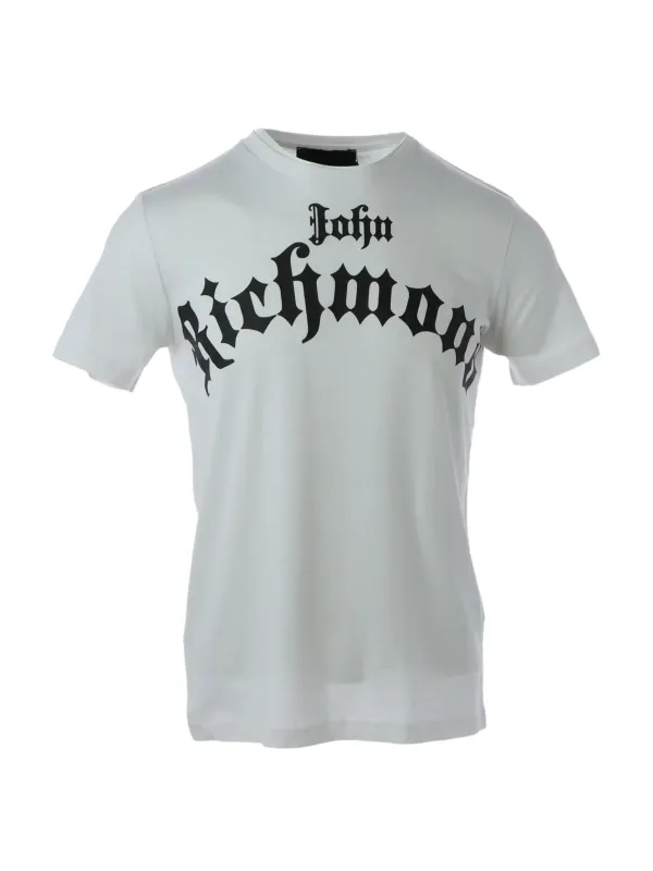 John Richmond Logo Baumwoll-T-Shirt