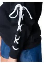 Schwarzer Boy London Sweatshirt mit Kordelzug