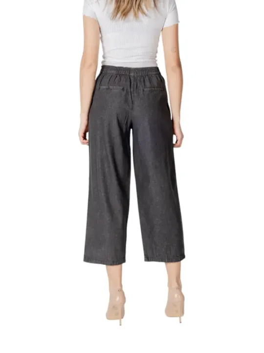 Ichi 484319 leichte Stoffhose hinten