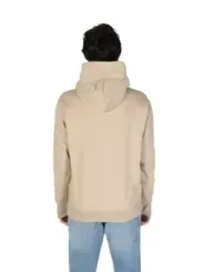 Beiger New Balance Kapuzenpullover Fleece