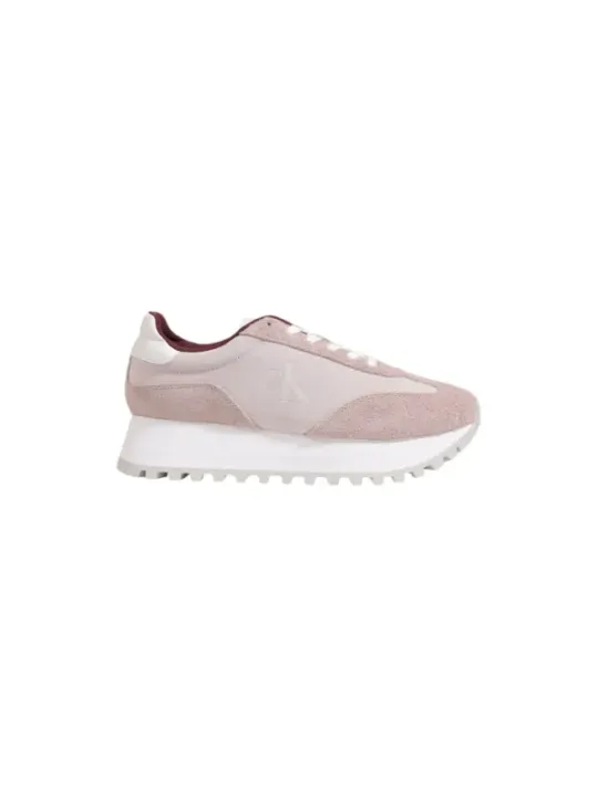 Rosa Wildleder Calvin Klein Sneakers