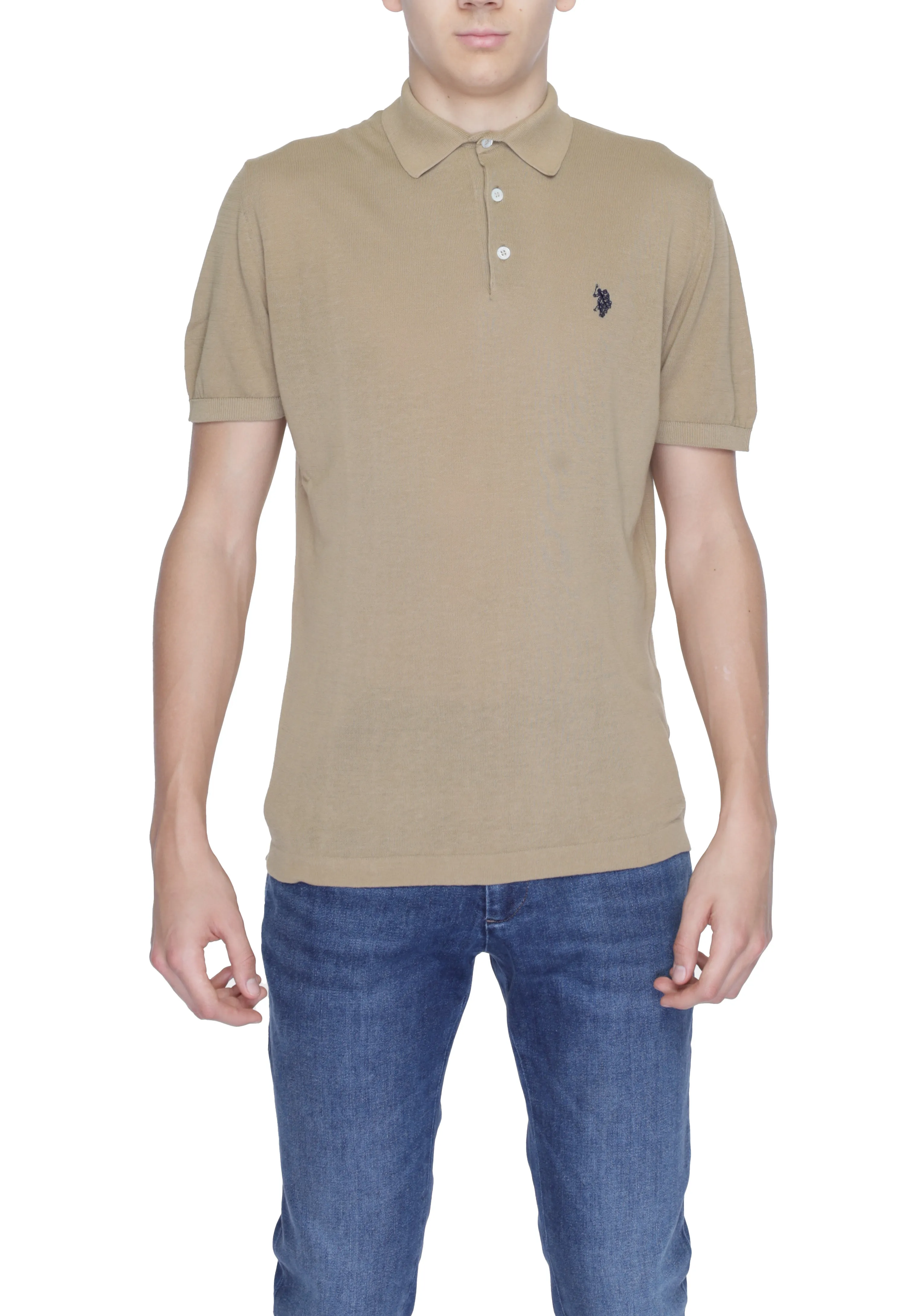 Herren Polo Beige 473165