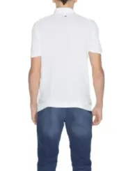 Weißes U.S. Polo Assn. Poloshirt