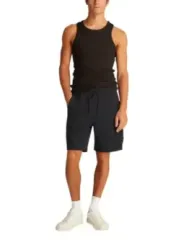 Dunkle graue Herrenshorts schlicht geschnitten