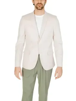 Offenes Blazer mit schmalem Revers