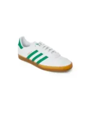 Weiße Adidas Sneaker mit Grün