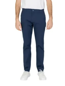 Dunkelblaue Chinohosen Herren