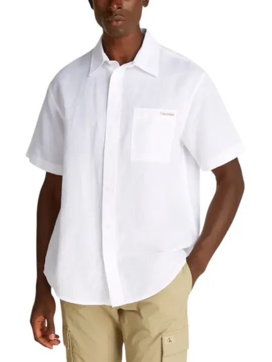 Weißes Baumwoll-Polohemd Calvin Klein Jeans