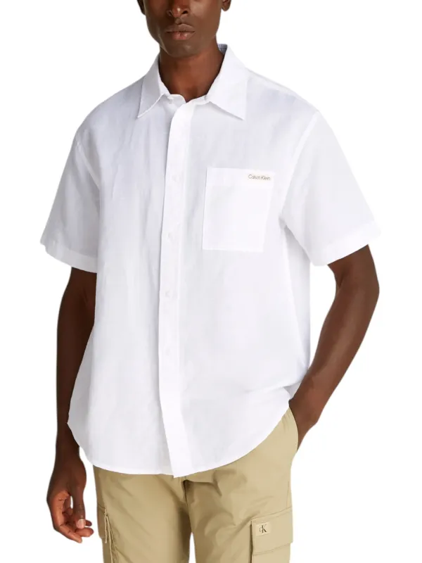 Weißes Baumwoll-Polohemd Calvin Klein Jeans