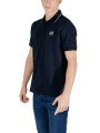 Navy EA7 Polo-Shirt-Detail
