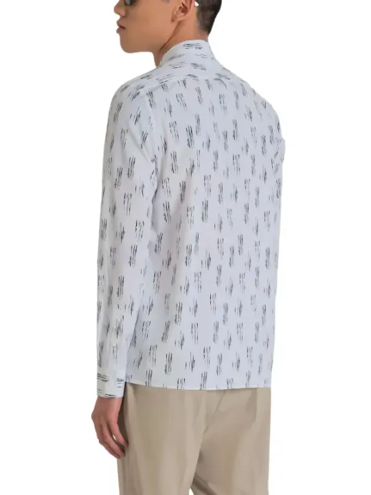 Abstraktes schwarzes Antony Morato Hemd