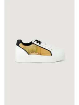 Weiße und schwarze Martini Sneakers