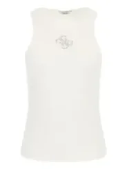 Weißes Guess Tanktop mit Logo
