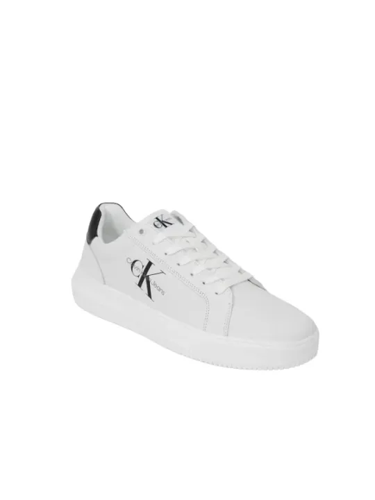 Weiße Calvin Klein Jeans Sneaker