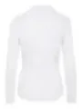 Weißes Langarmhemd mit Kragen