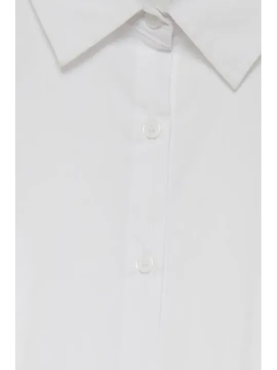 Ichi 470924 hellblaues Leinenhemd kurzärmelig