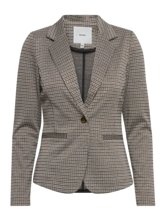 Ichi 470905 taillierter Wollblazer