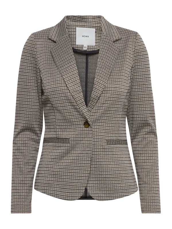Ichi 470905 taillierter Wollblazer