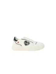 Weiße Love Moschino Herz-Sneakers
