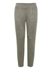 Helle graue Herren Karohose Ichi