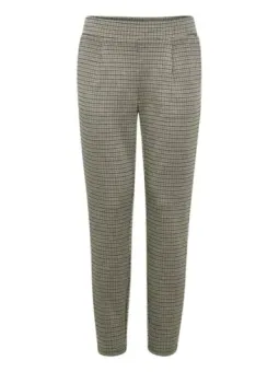 Helle graue Herren Karohose Ichi