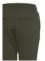 Olivgrüne Hosen mit Rippbündchen