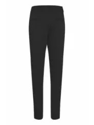 Schwarze, hochtaillierte Ichi Hosen